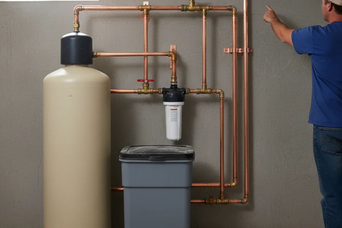 Whole-house water treatment system installed in Bushwood